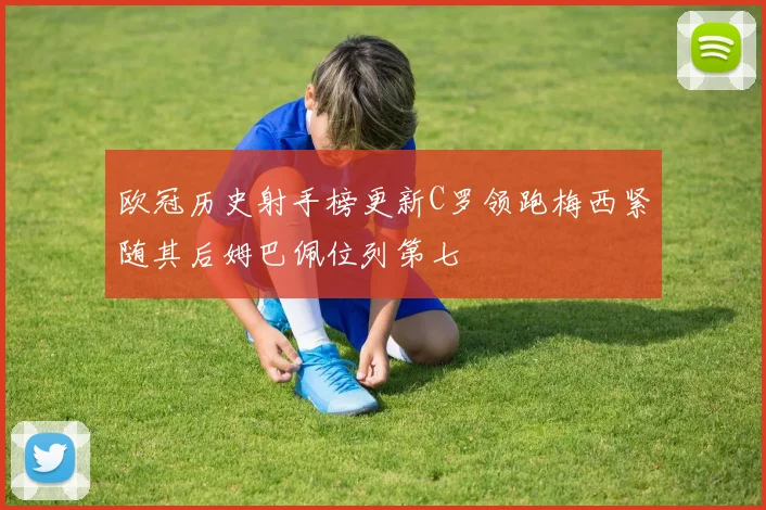 欧冠历史射手榜更新C罗领跑梅西紧随其后姆巴佩位列第七